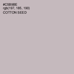 #C5B9BE - Cotton Seed Color Image